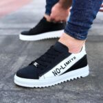 Siyah Beyaz No Limit Erkek Casual Ayakkabı
