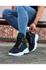 Siyah Renk Uzun Bağcıklı  Bot - Görsel 3