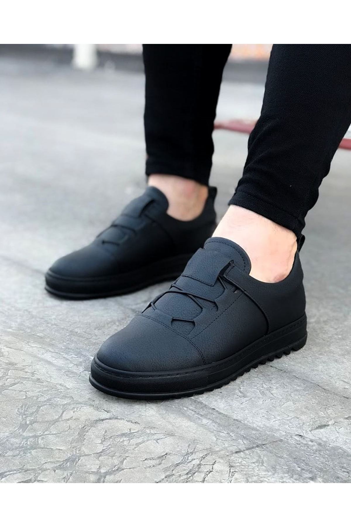 0001173-wagoon-wg036-komur-erkek-casual-ayakkabi.jpeg Kömür Erkek Casual Ayakkabı - Görsel 1