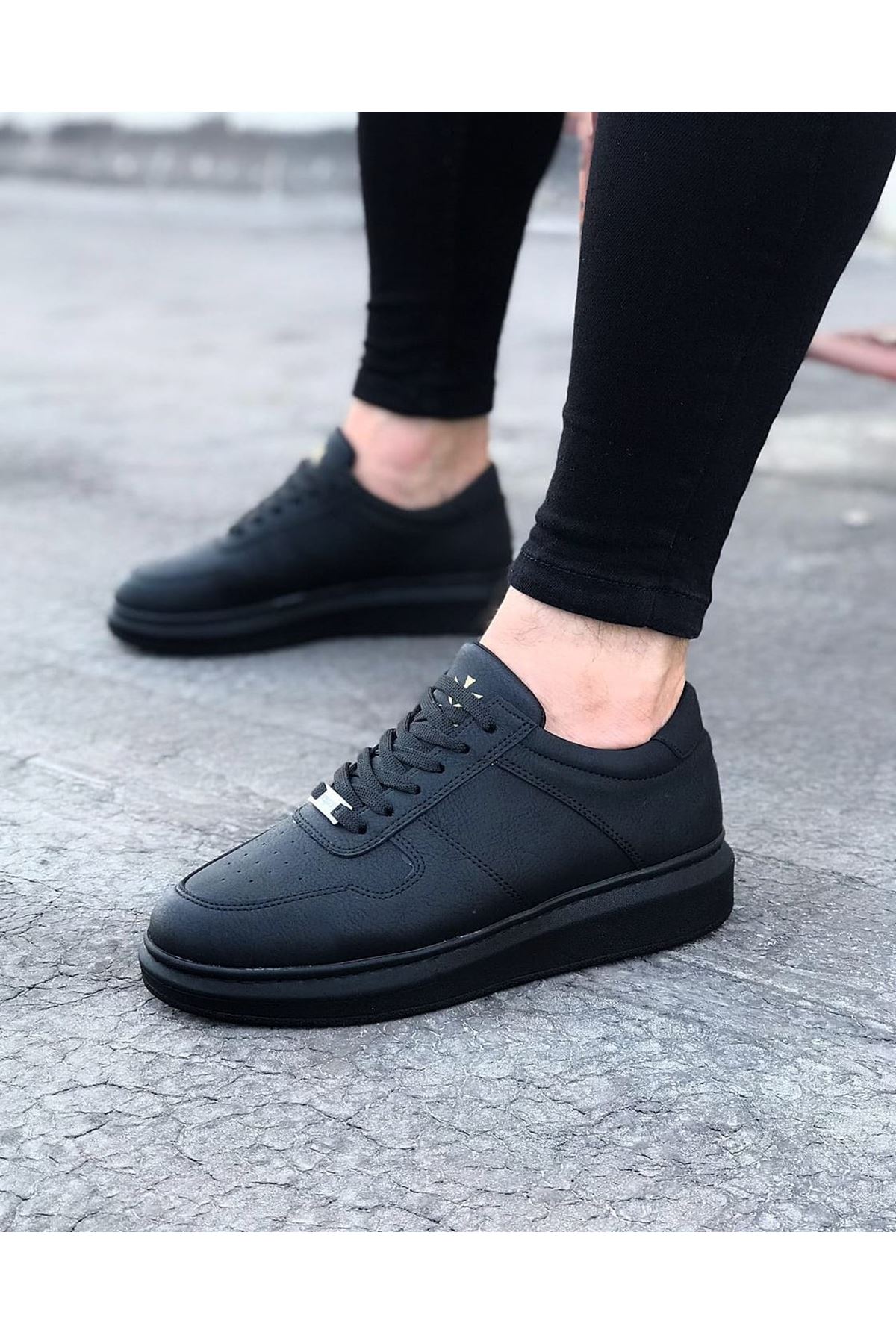 0001559-wagoon-wg011-komur-erkek-casual-ayakkabi.jpeg Kömür Erkek Casual Ayakkabı - Görsel 1