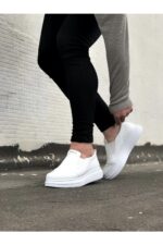 Beyaz Düz Casual Erkek Ayakkabı - Görsel 2