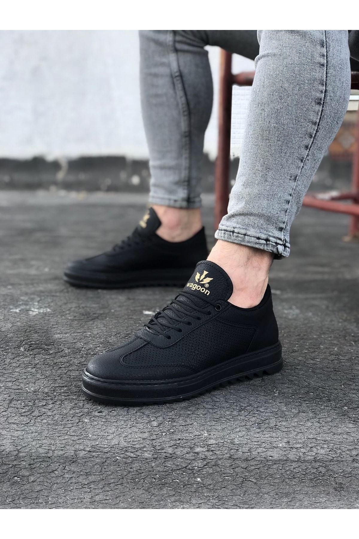 0002318-wagoon-wg022-komur-erkek-casual-ayakkabi.jpeg Kömür Erkek Casual Ayakkabı - Görsel 1