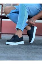 Siyah Erkek Saraclı Casual Ayakkabı - Görsel 2