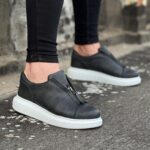 Gri Cilt Erkek Casual Ayakkabı