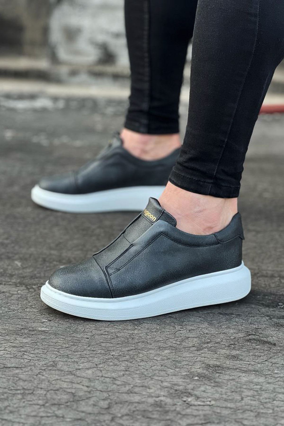 0002743-wagoon-wg023-gri-gunluk-casual-erkek-ayakkabi.jpeg Gri Günlük Casual Erkek Ayakkabı - Görsel 1