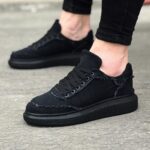 Kömür Kot Kumaş Erkek Casual Ayakkabı