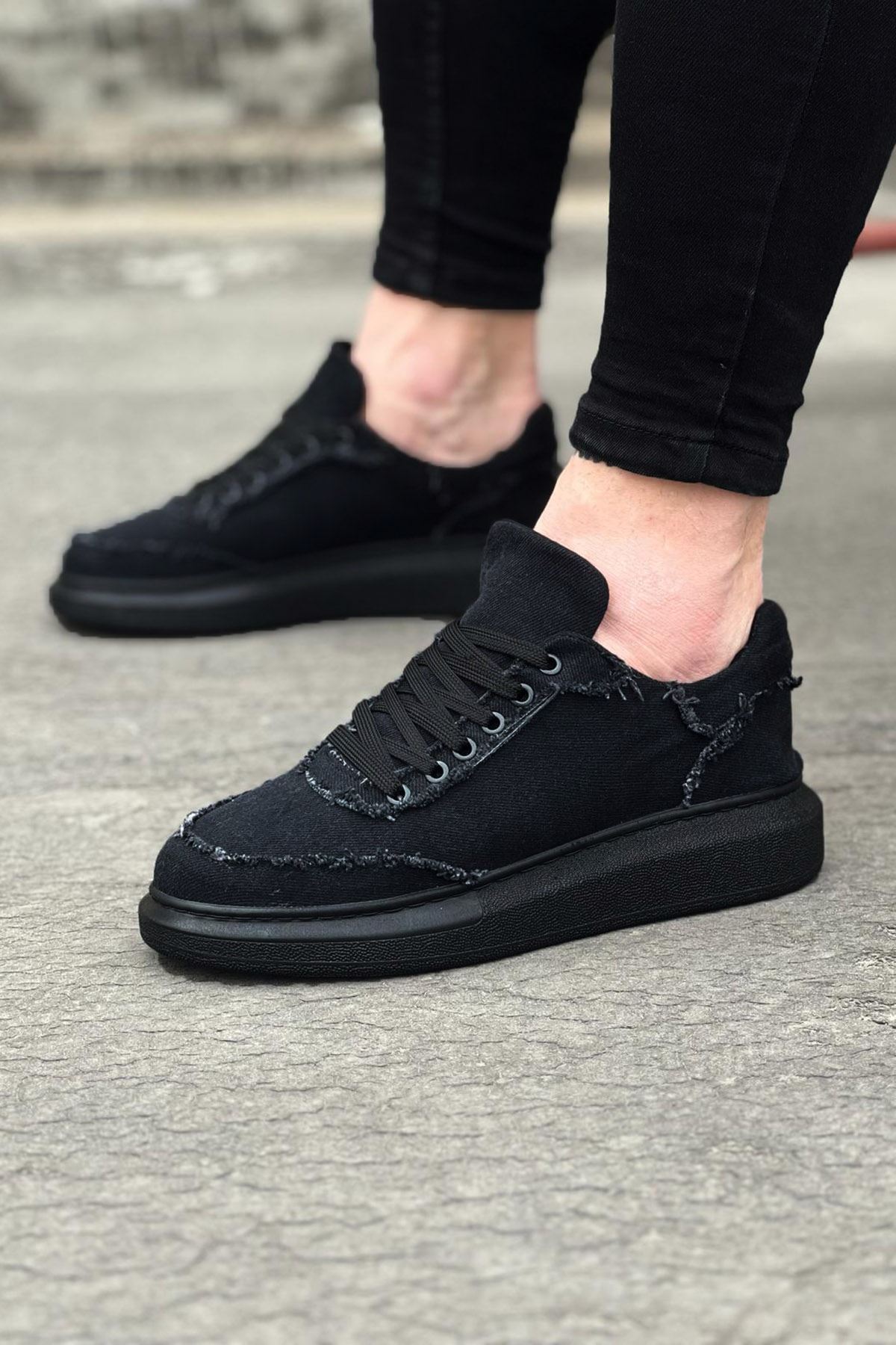 0002841-wagoon-wg018-komur-kot-kumas-erkek-casual-ayakkabi.jpeg Kömür Kot Kumaş Erkek Casual Ayakkabı - Görsel 1