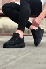 Kömür Kot Kumaş Erkek Casual Ayakkabı - Görsel 2