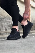 Kömür Kot Kumaş Erkek Casual Ayakkabı - Görsel 3