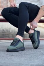 Haki Triko Erkek Casual Ayakkabı - Görsel 2