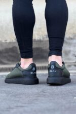 Haki Triko Erkek Casual Ayakkabı - Görsel 3