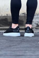 Siyah Triko Erkek Casual Ayakkabı - Görsel 3