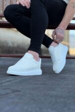 Beyaz Triko Erkek Casual Ayakkabı - Görsel 2