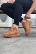Taba Süet Günlük Erkek Casual Ayakkabı - Görsel 2
