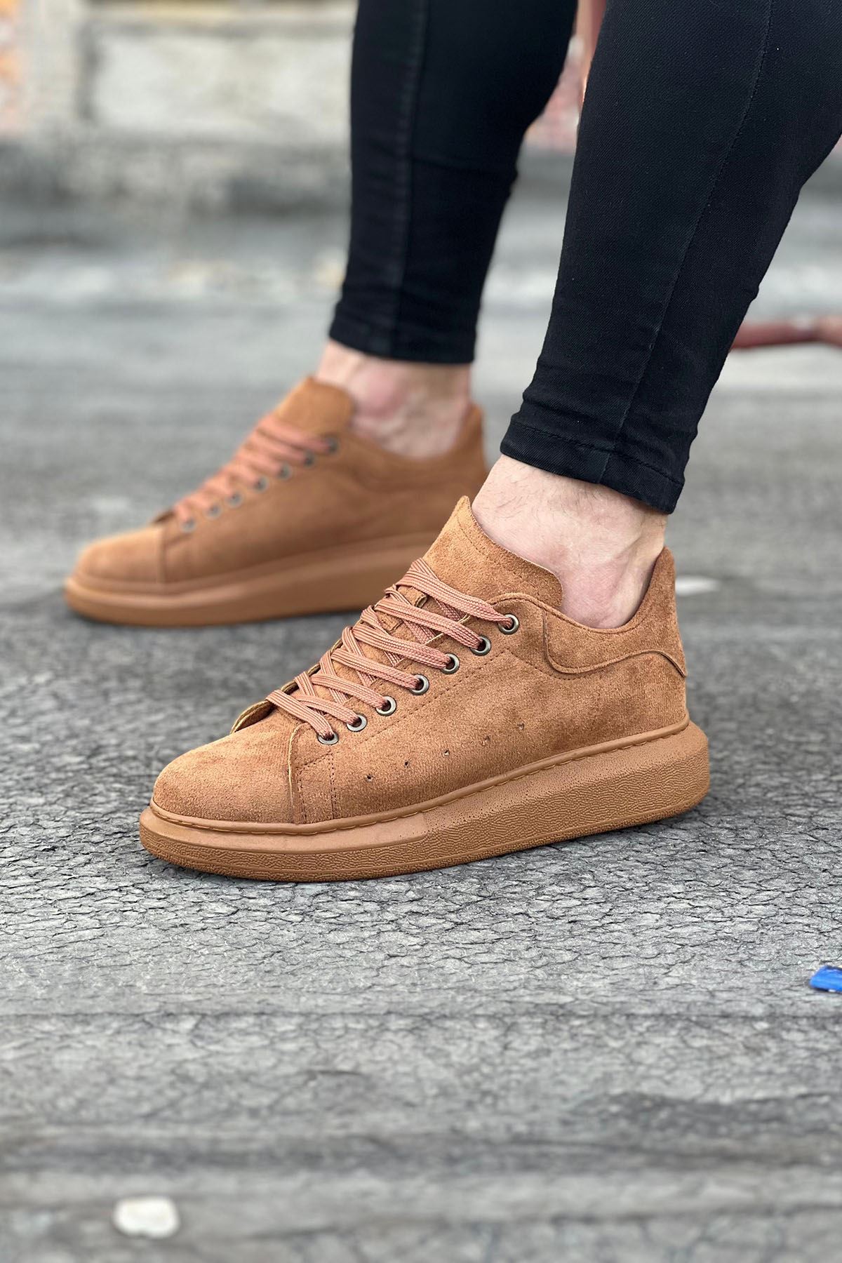 0003026-wagoon-wg096-taba-suet-gunluk-erkek-casual-ayakkabi.jpeg Taba Süet Günlük Erkek Casual Ayakkabı - Görsel 1