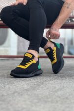 Kömür Füme Triko Erkek Spor Ayakkabı - Görsel 3