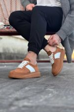 Taba Süet Erkek Casual Ayakkabı - Görsel 3