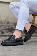 Kömür Rugan Erkek Casual Ayakkabı - Görsel 2