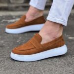 Taba Süet Erkek Casual Ayakkabı