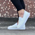 Beyaz Triko Babet Erkek Casual Ayakkabı