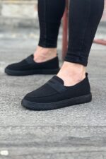 Kömür Triko Babet Erkek Casual Ayakkabı - Görsel 2