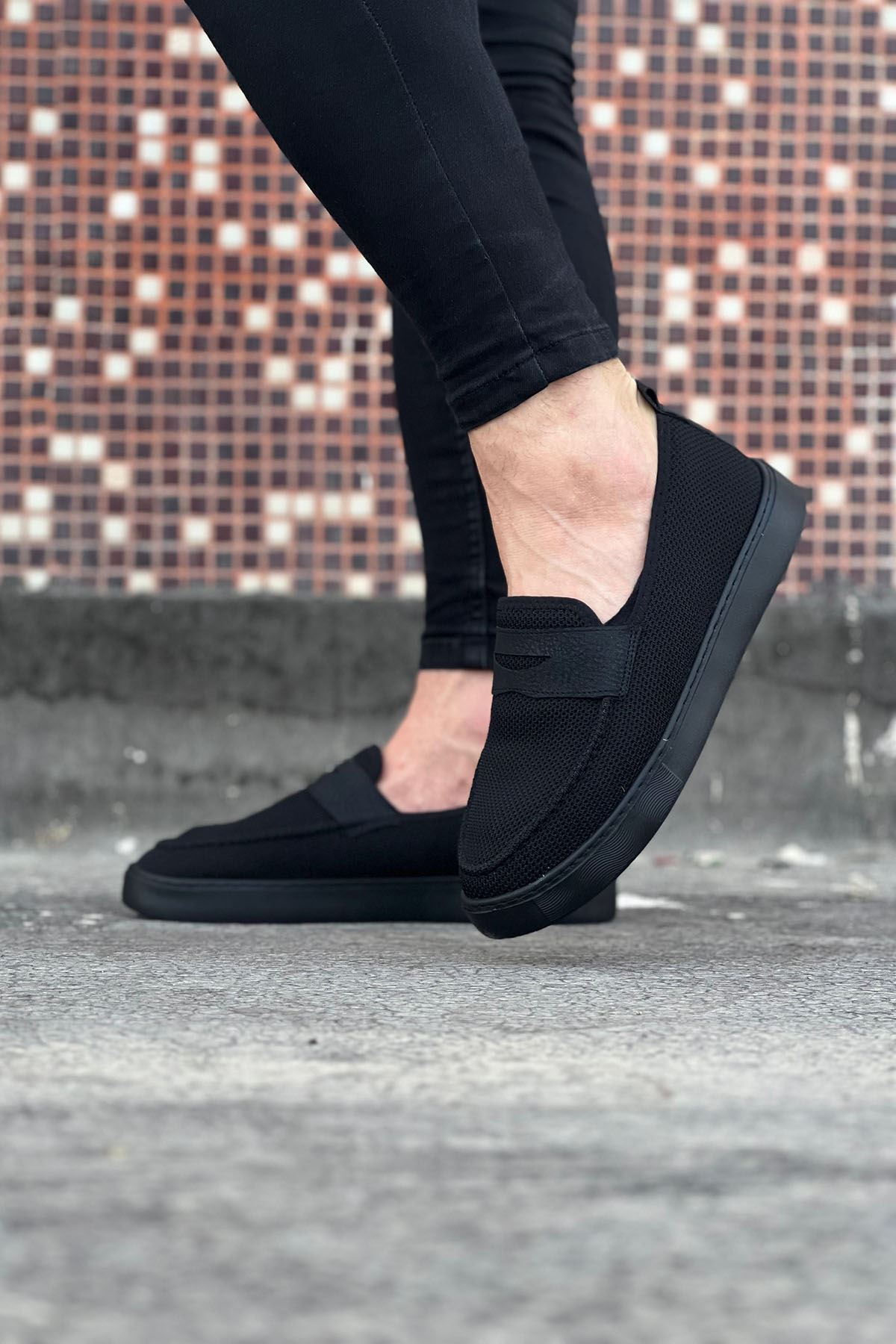 0003378-wagoon-wg061-komur-triko-babet-erkek-casual-ayakkabi.jpeg Kömür Triko Babet Erkek Casual Ayakkabı - Görsel 1