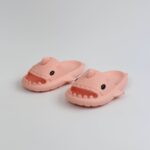 Köpekbalığı Pembe Unisex Tam Ortopedik Terlik Shark Slides
