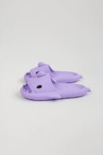 Köpekbalığı Mor Unisex Tam Ortopedik Terlik Shark Slides - Görsel 2