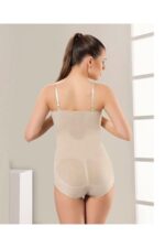 Ten Açık Göğüs Çıtçıtlı Dikişsiz Korse - Görsel 2