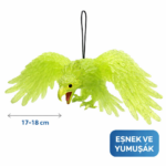 Asılabilir Lateks Kartal Dekor Süsü - Yeşil 18 cm