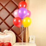 7 Çubuklu Profesyonel Balon Standı - 75 cm
