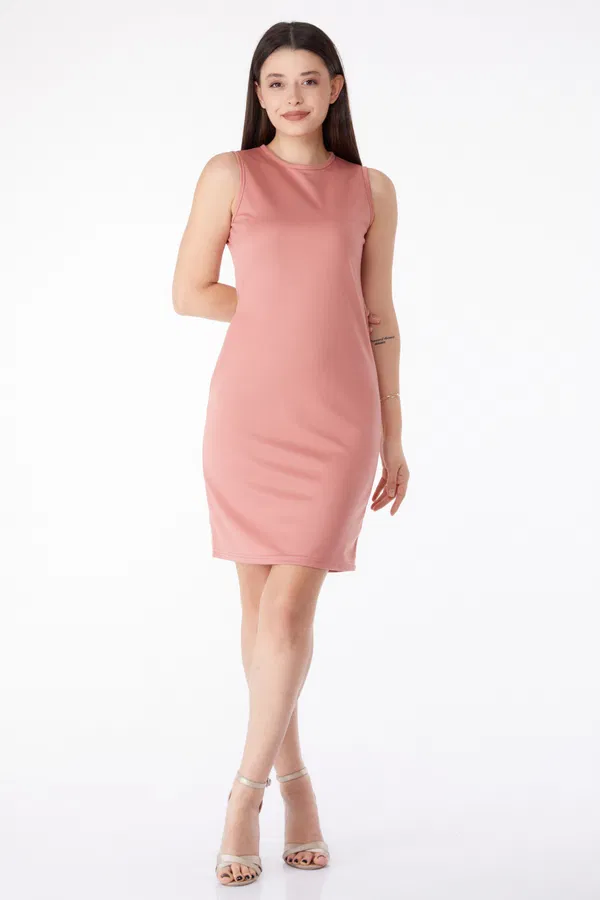 bisiklet-yaka-kadin-mini-elbise-59060451-sw600sh900.png Bisiklet Yaka Kadın Mini Elbise - Görsel 1