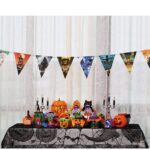 3 Metre 8'li Halloween Flama Bayrak Süsleme