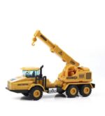 Çek Bırak İnşaat İş Makinesi Oyuncağı - 15 cm - Görsel 3