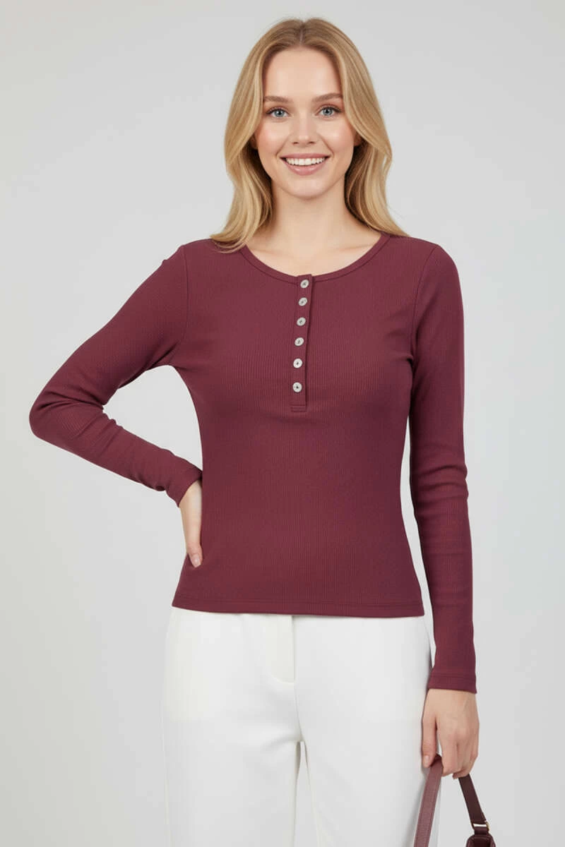 citcit-detayli-bluz-murdum-t4343-99932660-sw800sh1200.png Çıtçıt Detaylı Bluz Mürdüm - Görsel 1
