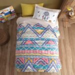 Boho V1 Bej Tek Kişilik Genç Nevresim Takımı - Görsel 3