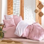 Minimal Best Pembe Çift Kişilik Nevresim Takımı