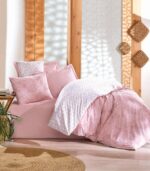 Minimal Best Pembe Çift Kişilik Nevresim Takımı