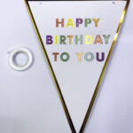 Happy Birthday To You Flama Bayrak Süs - 3 Metre