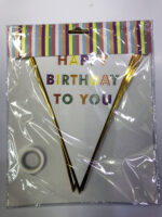 Happy Birthday To You Flama Bayrak Süs - 3 Metre - Görsel 3