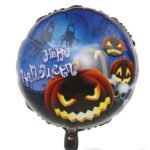 18 inç Happy Halloween Balkabağı Folyo Balon