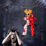 Sensörlü Hareketli Mahkum Joker İskelet Dekoru - Görsel 4