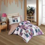 Dream Bordo Tek Kişilik %100 Pamuk Poplin Nevresim
