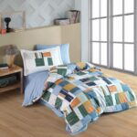 Dream Oranj Tek Kişilik Poplin Nevresim Takımı