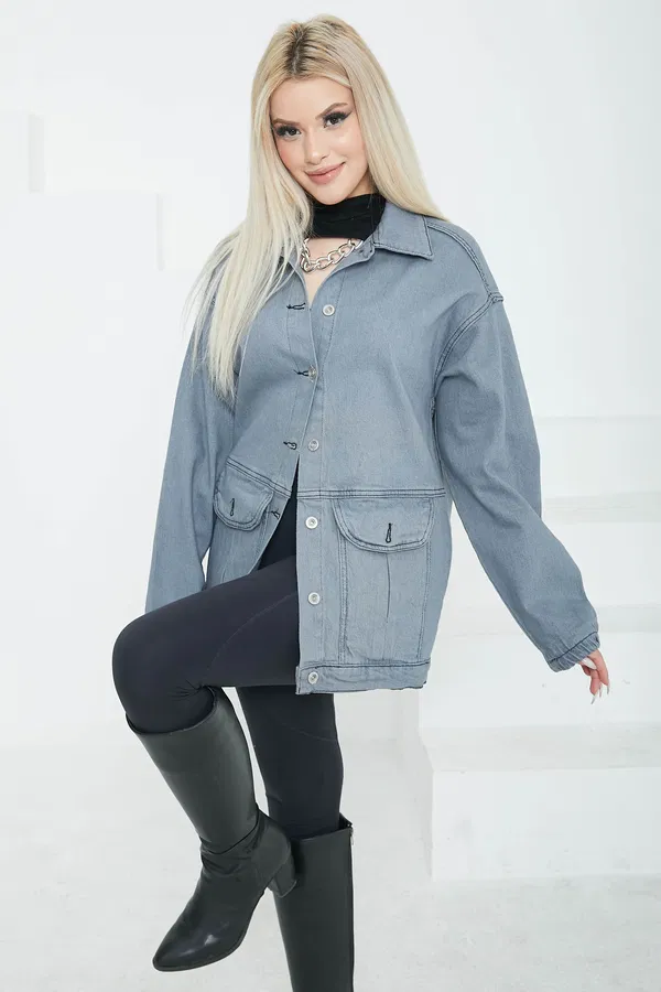 kadin-oversize-koruklu-cep-kot-13361199-sw600sh900.png Kadın Oversize Körüklü Cep Kot - Görsel 1