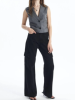 cep jeans pantolon siyah - Görsel 2