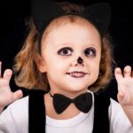 Siyah Kedi Kostüm Aksesuar Seti - Taç, Kuyruk ve Papyon - Görsel 3