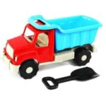Sağlam Plastik Damperli Oyuncak Kamyon ve Kürek Seti - Görsel 2
