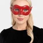 Kırmızı Masquerade Kostüm Partisi Venedik Balo Maskesi