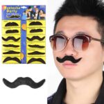 12'li Paket Kendinden Yapışkanlı Takma Bıyık Seti